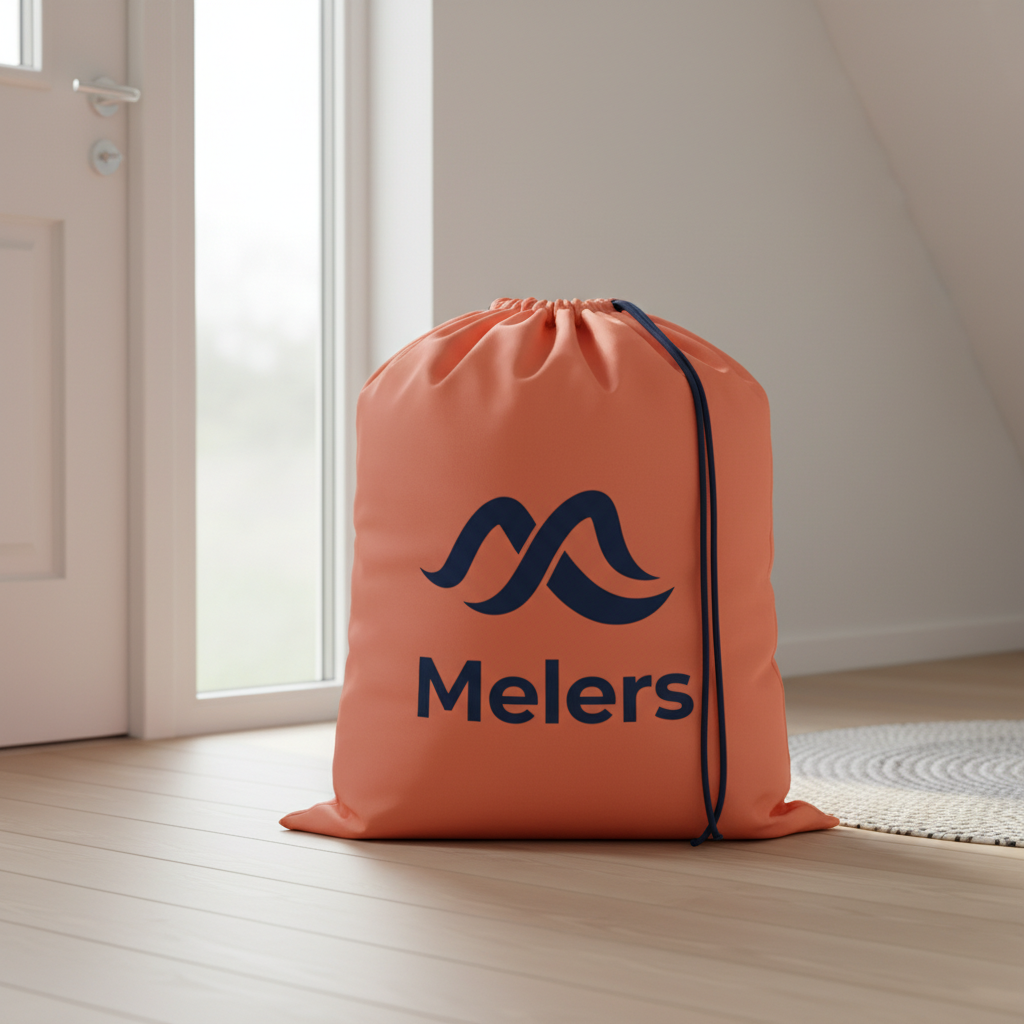 Melers toimituspussi ovella